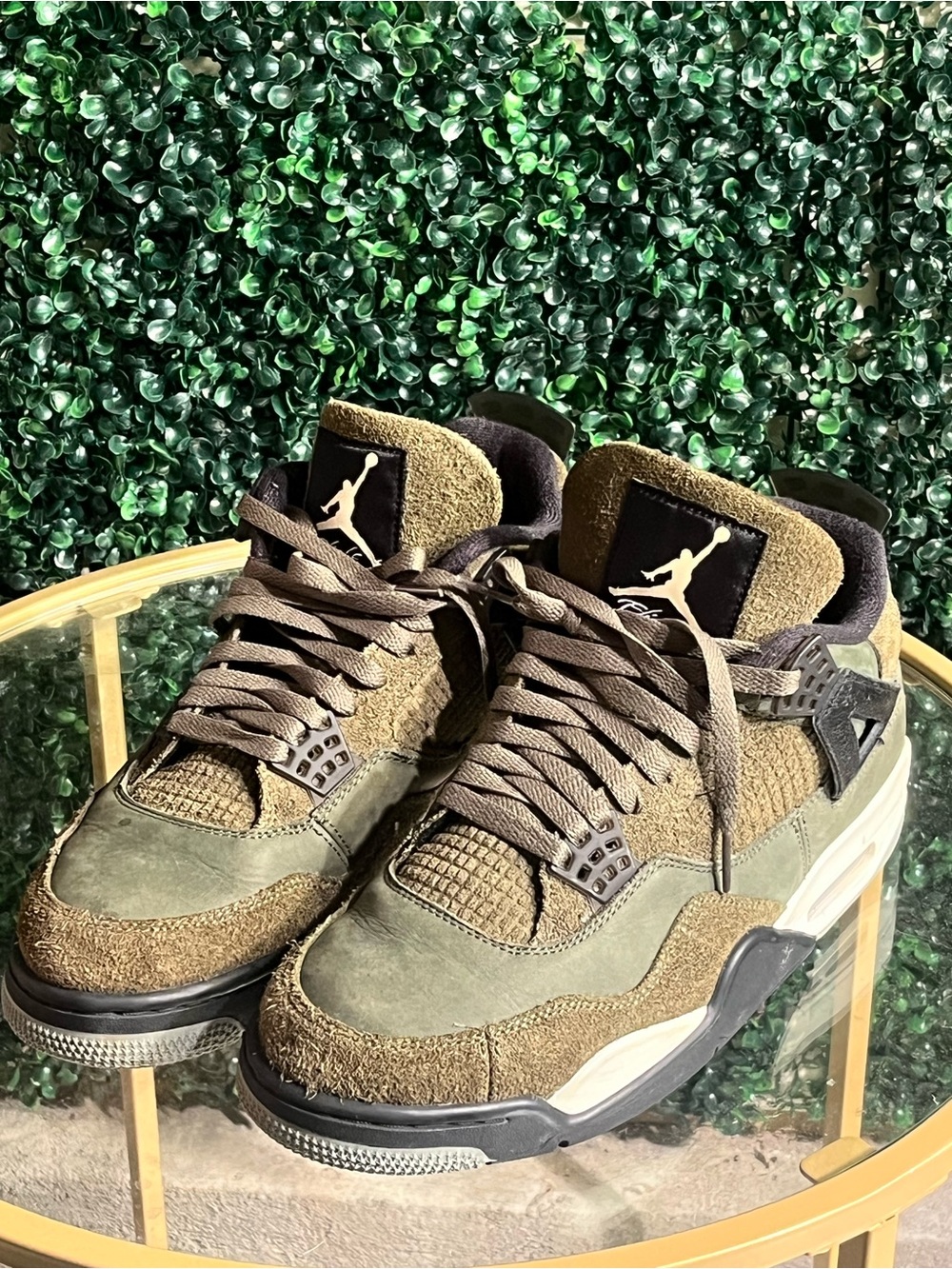 Jordan Air Jordan 4 Retro Olive Suede